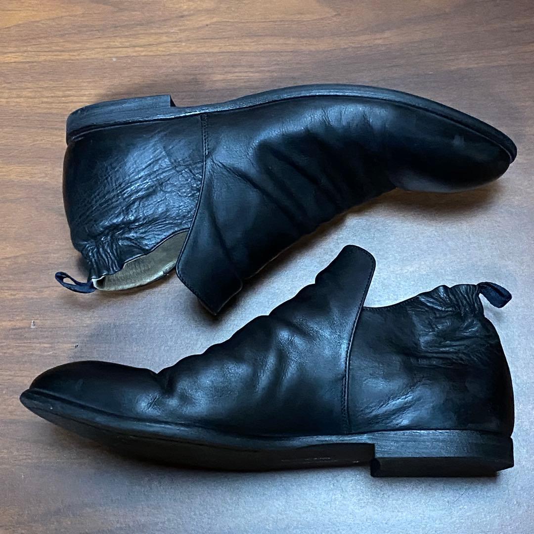 00s アルフレッドバニスター ショートブーツ 黒 サイズ44（28cm位）