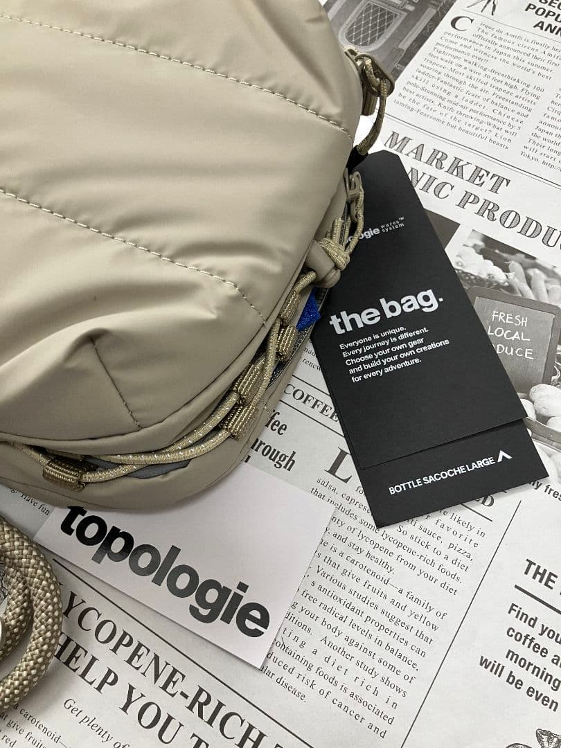 Topologie Bottle Sacoche トポロジーストラップ付 新品