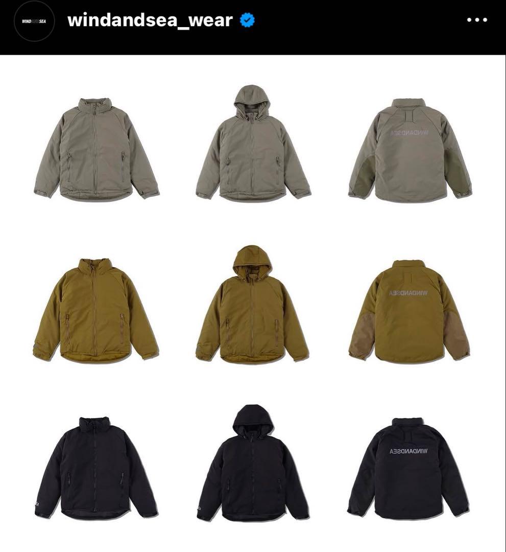 ジャケット・アウター Wind and Sea LEVEL7 PFU JACKET