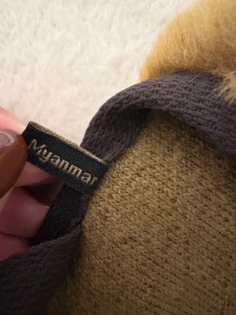 【1/10まで】Barbour ファー ベスト 34サイズ（ブラウン）