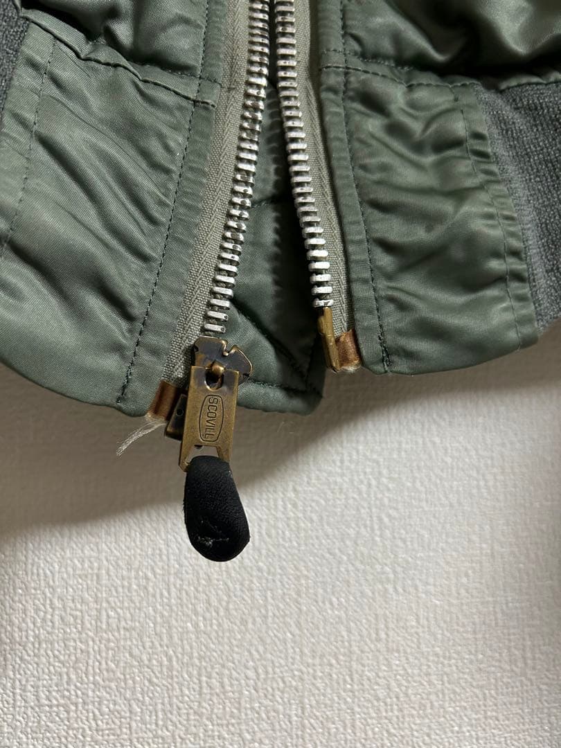 70’s 米軍実物SCOVILL 8279E ma1希少XL