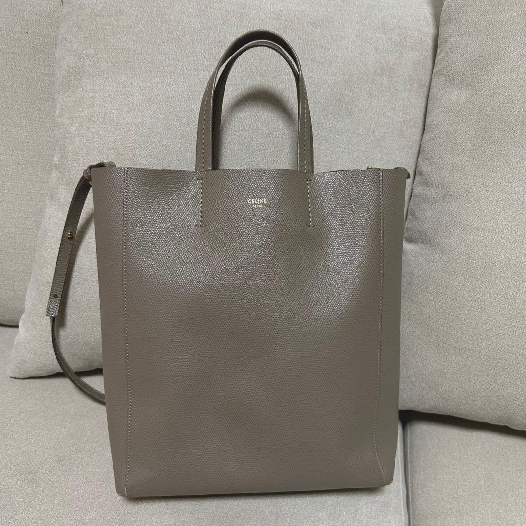 セリーヌ CELINE スモールカバ　トープ　美品