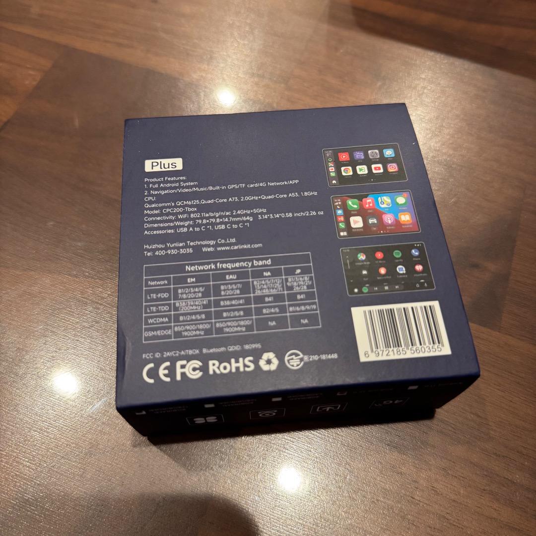 Waffさま専用　Carlinkit Tbox plus 8+128GB