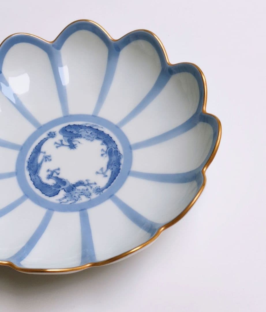 深川製磁　菊割鉢