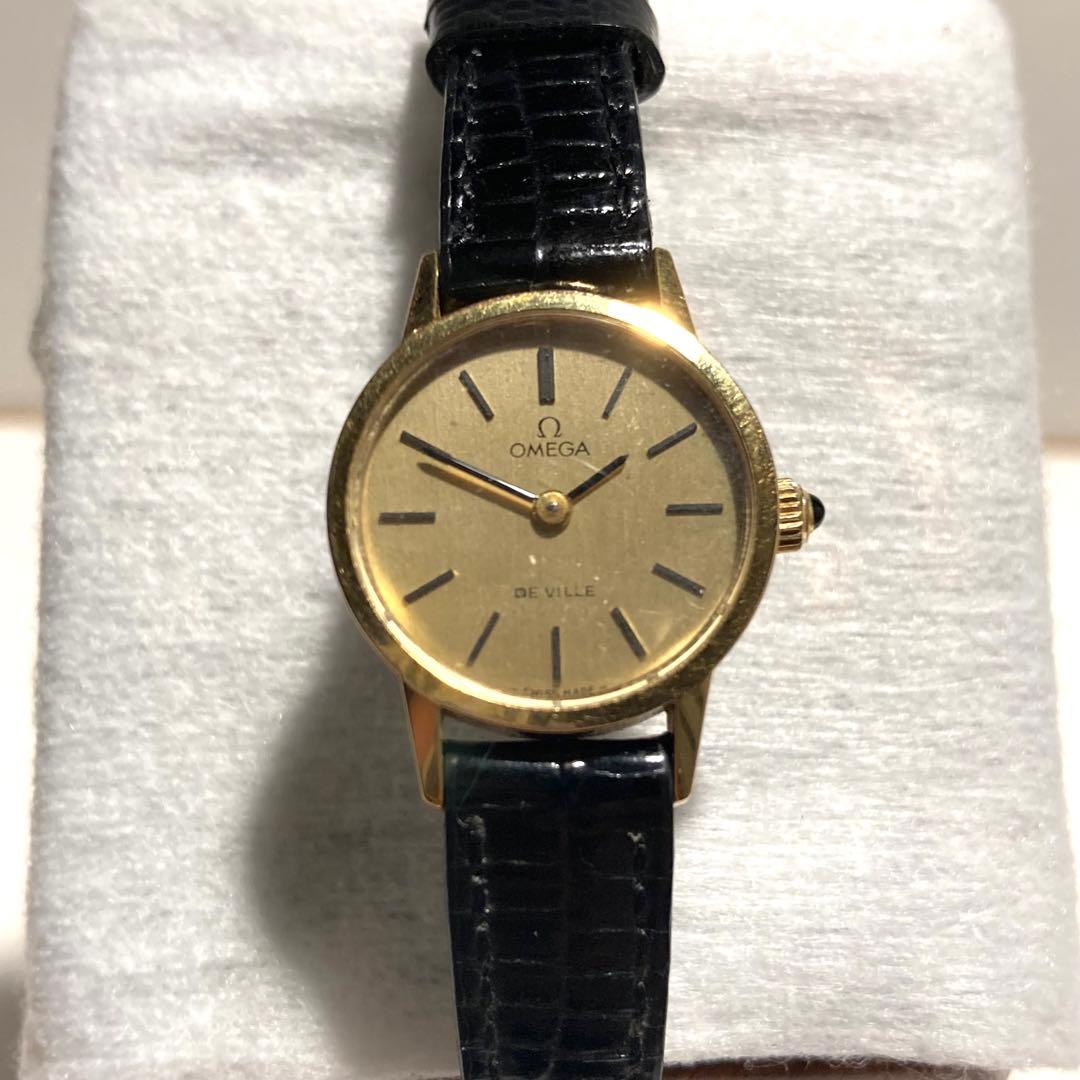 ✨OMEGA Ω De Ville レディース手巻き時計　稼働品✨