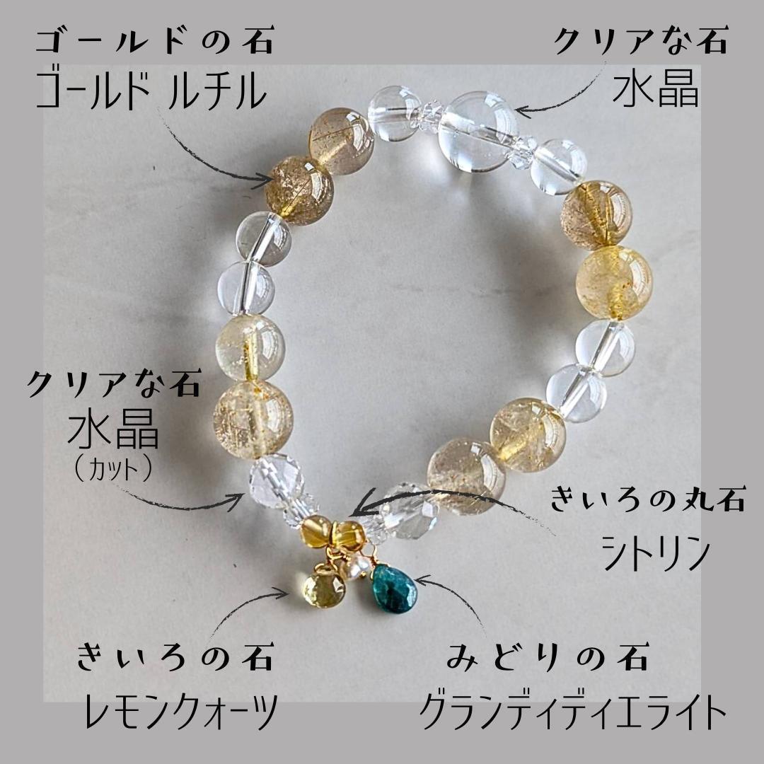 【Crown Jewel ブレス】 天然石 パワーストーン お守り ブレスレット