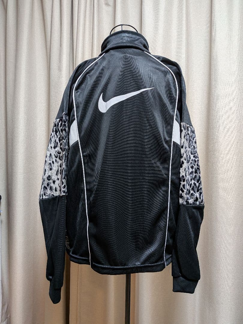 GIDEAL. ジディール レオパード リメイク トラックジャケット NIKE