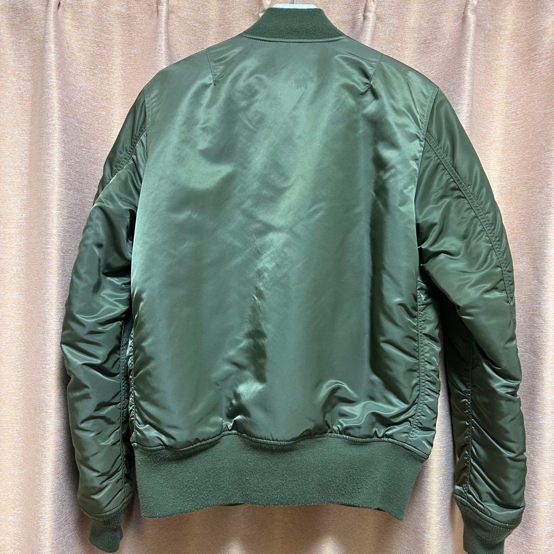 Alpha industries MA-1フライトジャケット カーキ