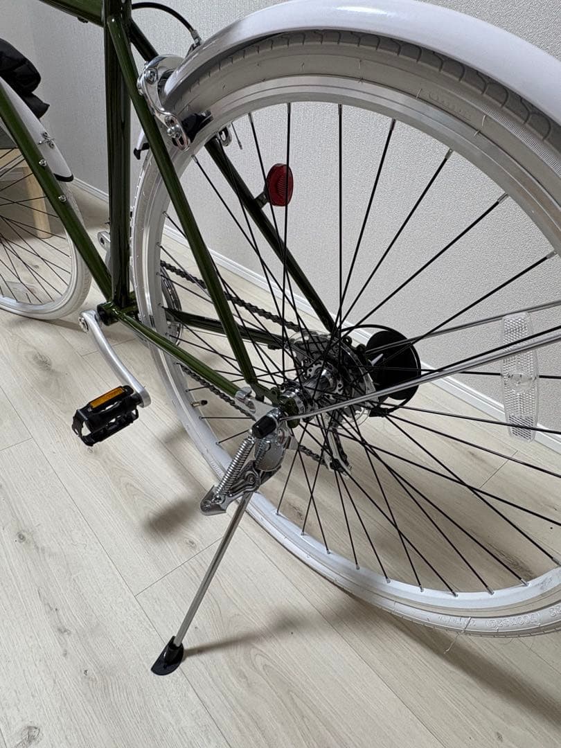 引取限定　• 【ほぼ未使用】700C クロスバイク シマノ6段変速／480mm