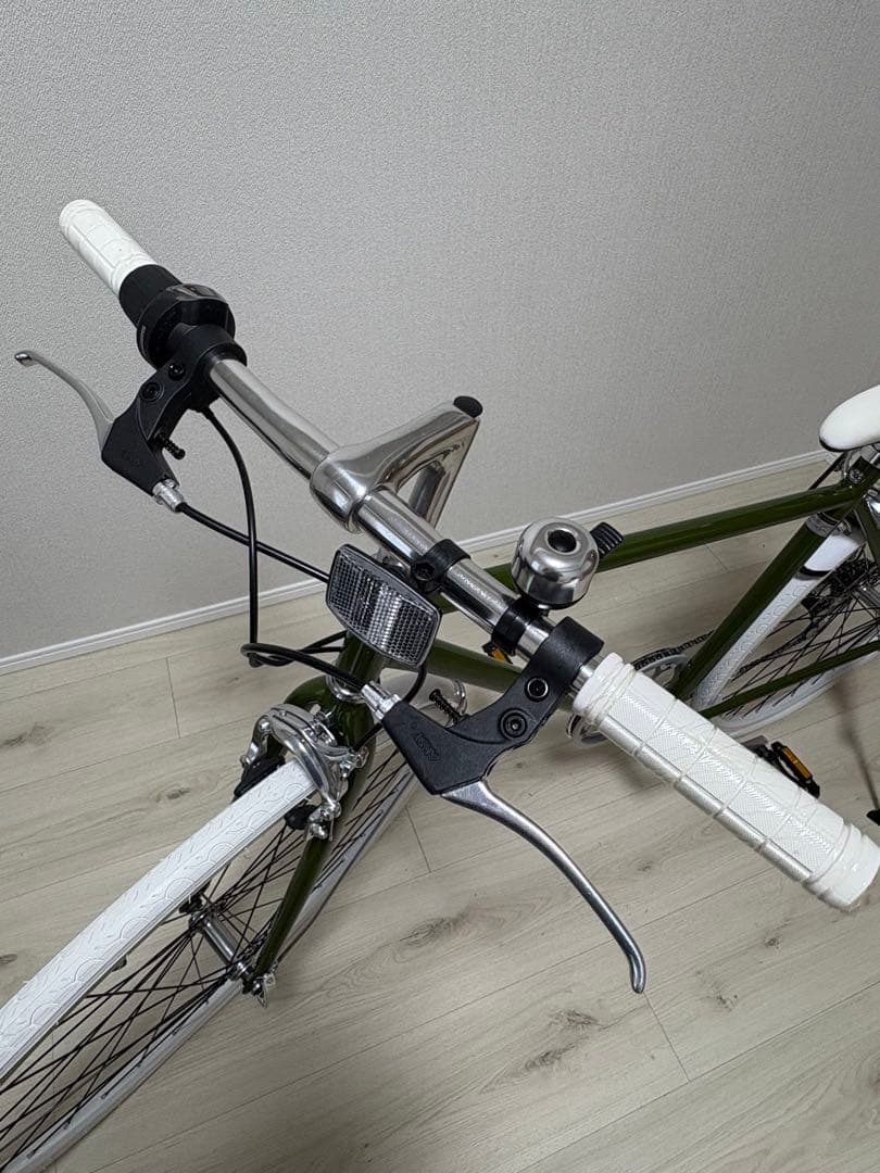 引取限定　• 【ほぼ未使用】700C クロスバイク シマノ6段変速／480mm