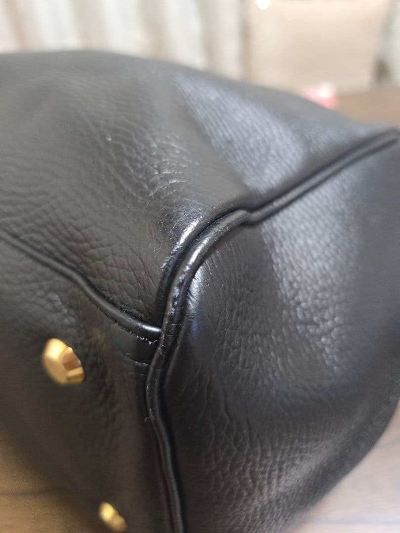 バッグ EMBOSSED LEATHER BELTED TOTE S 25AW