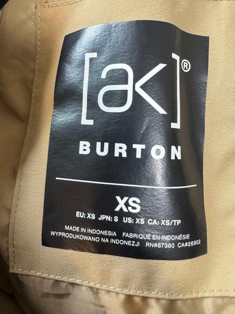 スノーボード BURTON WOMEN'S [AK] KIMMY GORE-TEX 2L XS