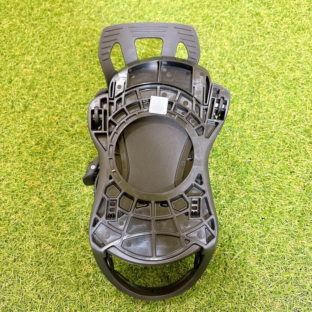 美品 FLUX EM ビンディング Mサイズ フラックス バインディング 黒