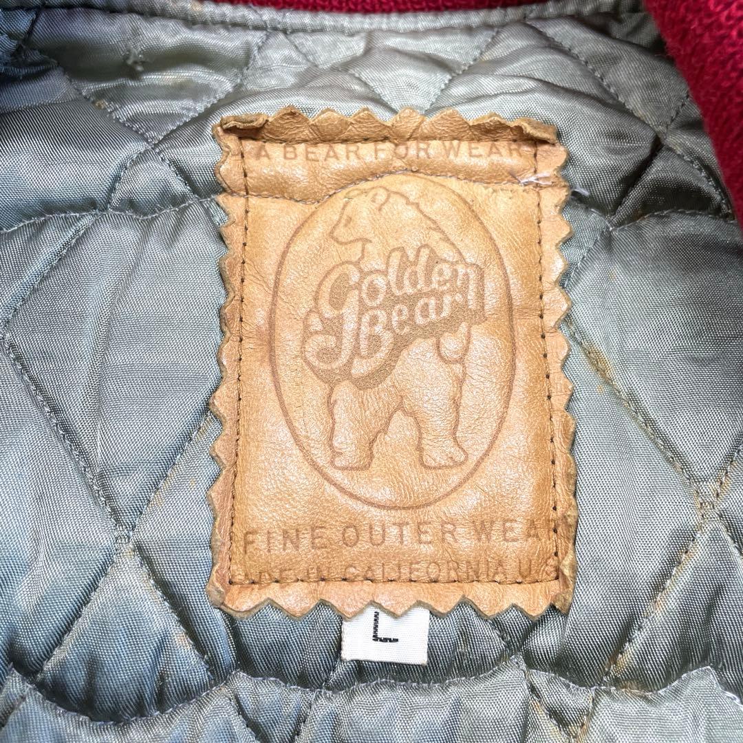 Golden Bear ゴールデンベア Lサイズ 90'S スタジャン