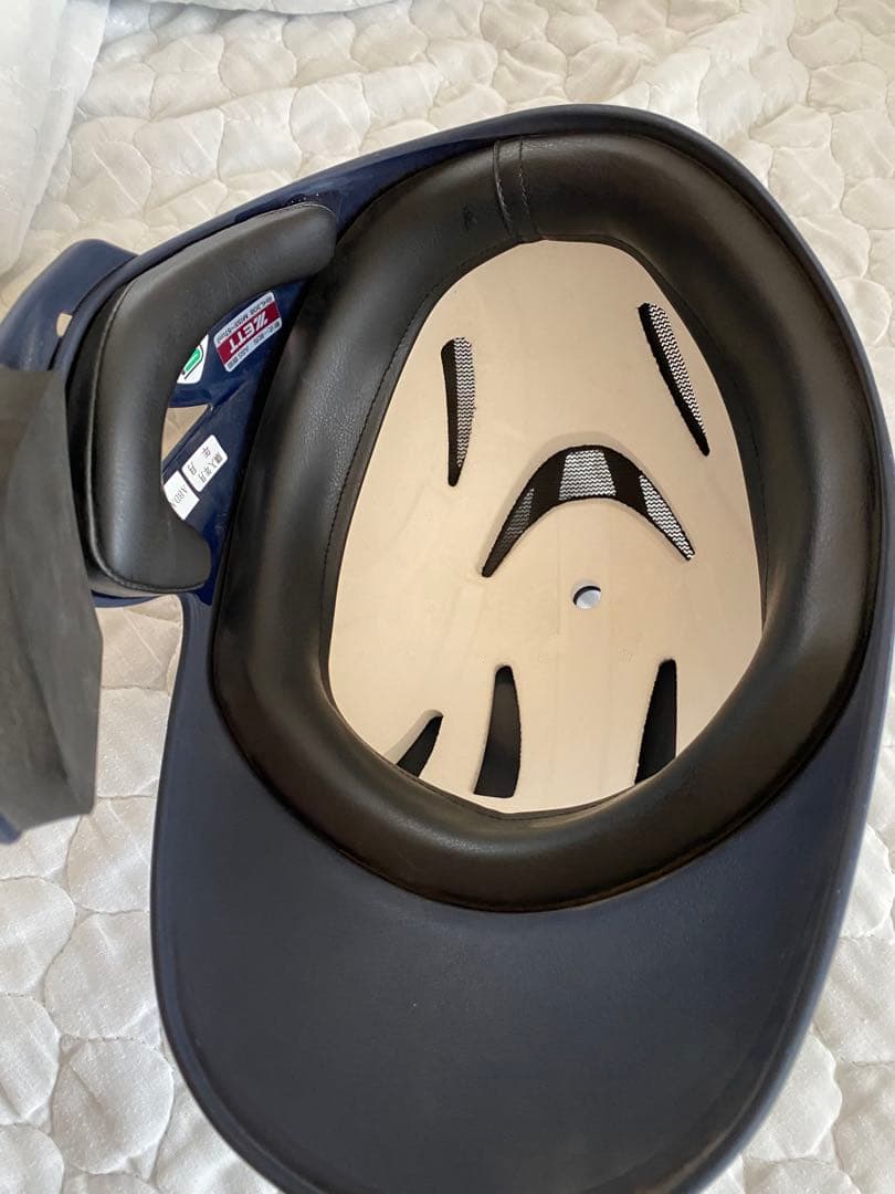 お値下げしました。ZETT 顎ガード付きヘルメット BHL308AG（右打者用）