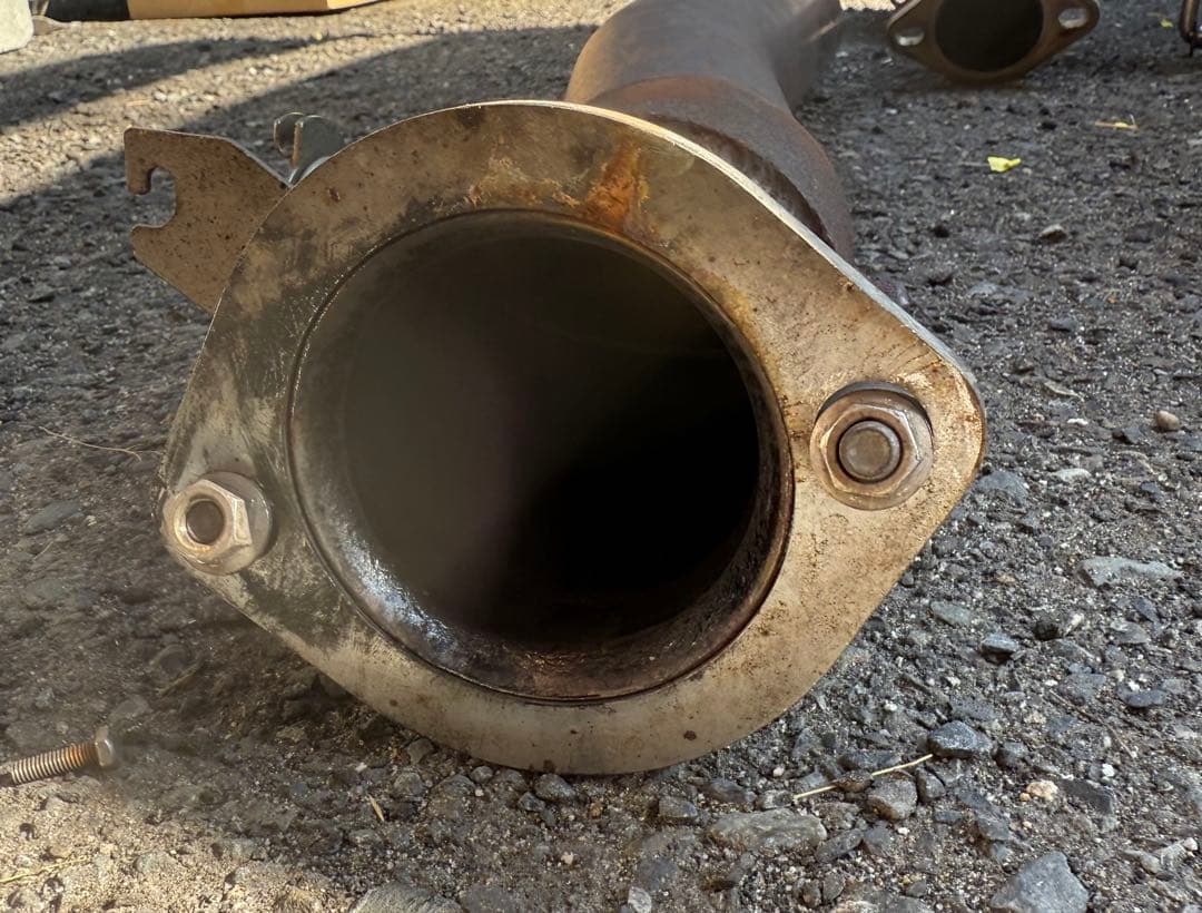 GDB 鷹目用　メーカー不明　マフラー　砲弾　ECV 競技用？