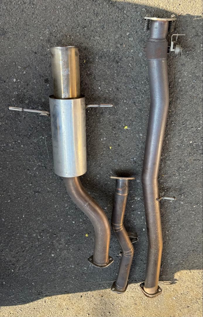 GDB 鷹目用　メーカー不明　マフラー　砲弾　ECV 競技用？