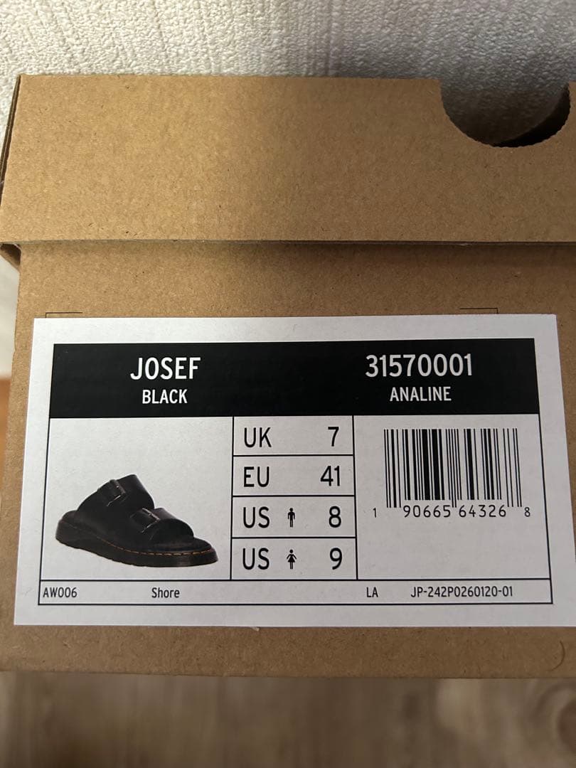 Dr.Martens ドクターマーチンJOSEF ジョセフ (UK7)26cm