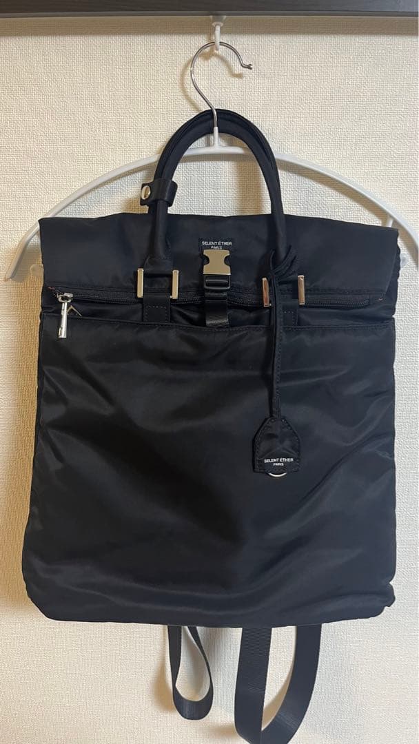 CARRY30 BLACK 【SELENT ÉTHER PARIS】 リュック