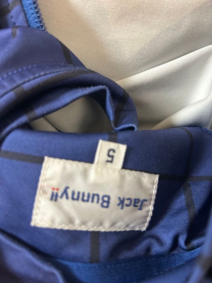 JACK BUNNY ネイビー チェック柄　セットアップ