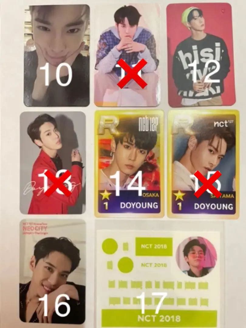 nct ドヨン トレカ