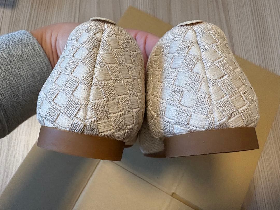 VIVALA フラットシューズ 2足、シューズクリップ