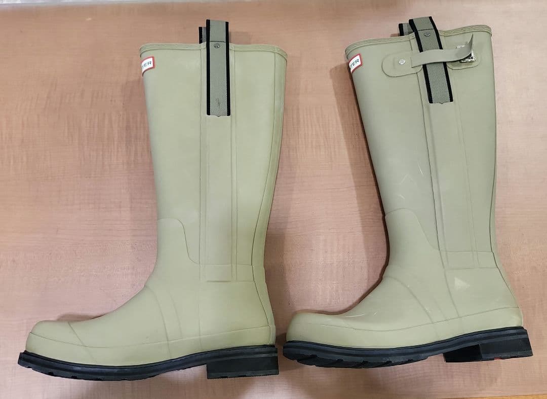 HUNTER 長靴 オリーブグリーン UK8 日本サイズ26.5cm　新品未使用