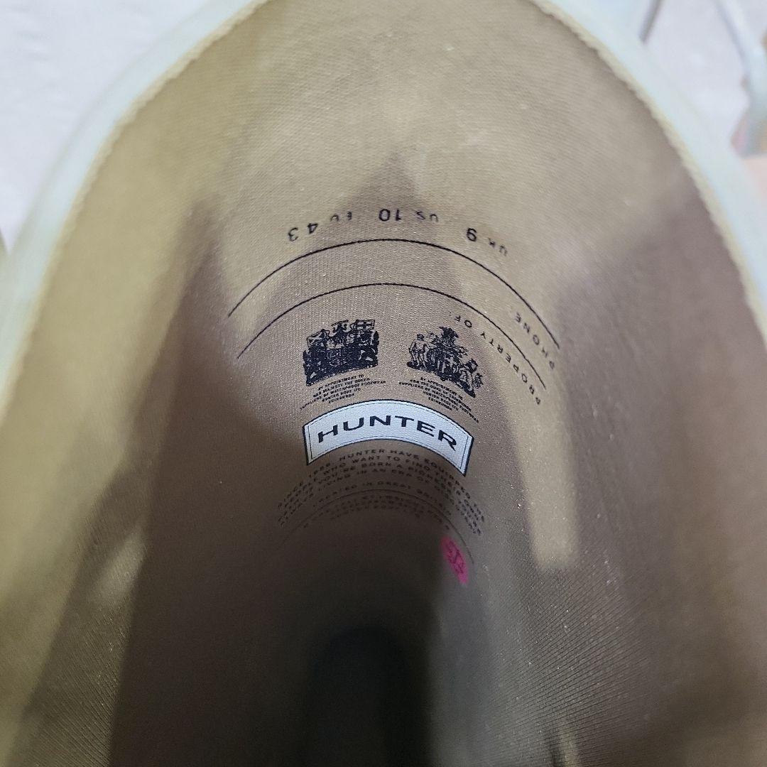 HUNTER 長靴 オリーブグリーン UK8 日本サイズ26.5cm　新品未使用