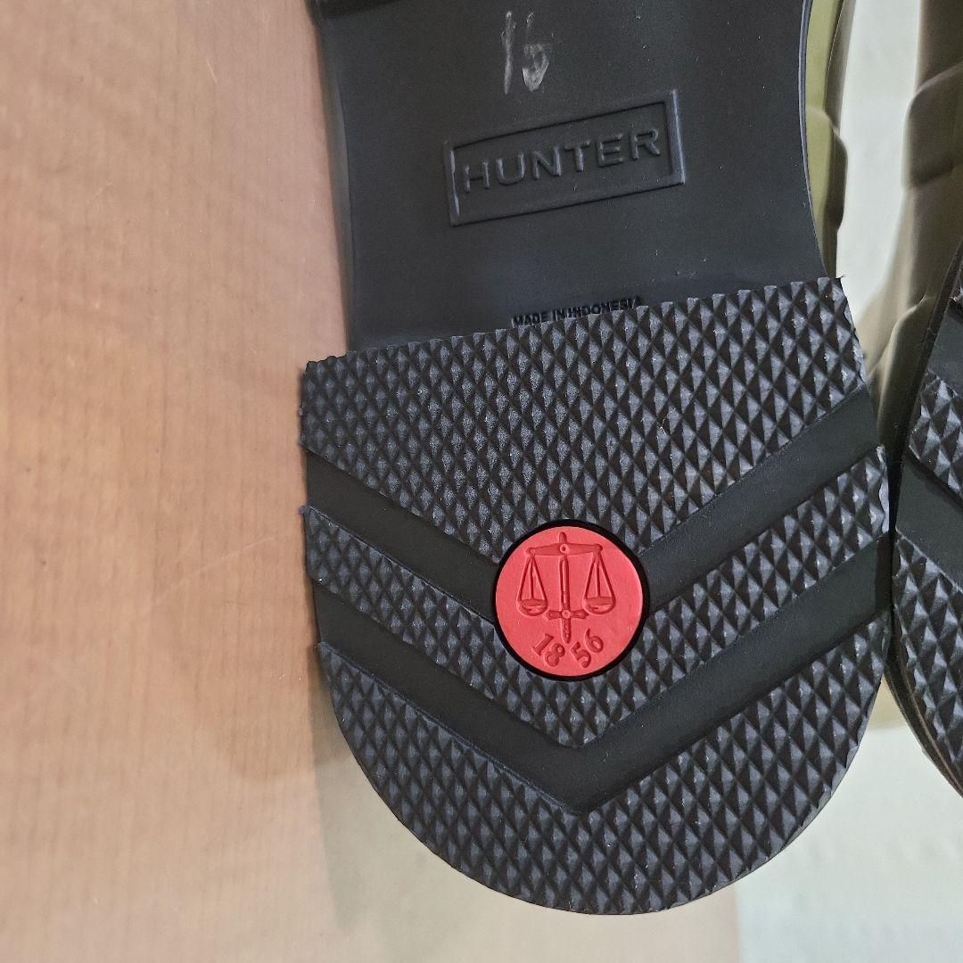 HUNTER 長靴 オリーブグリーン UK8 日本サイズ26.5cm　新品未使用