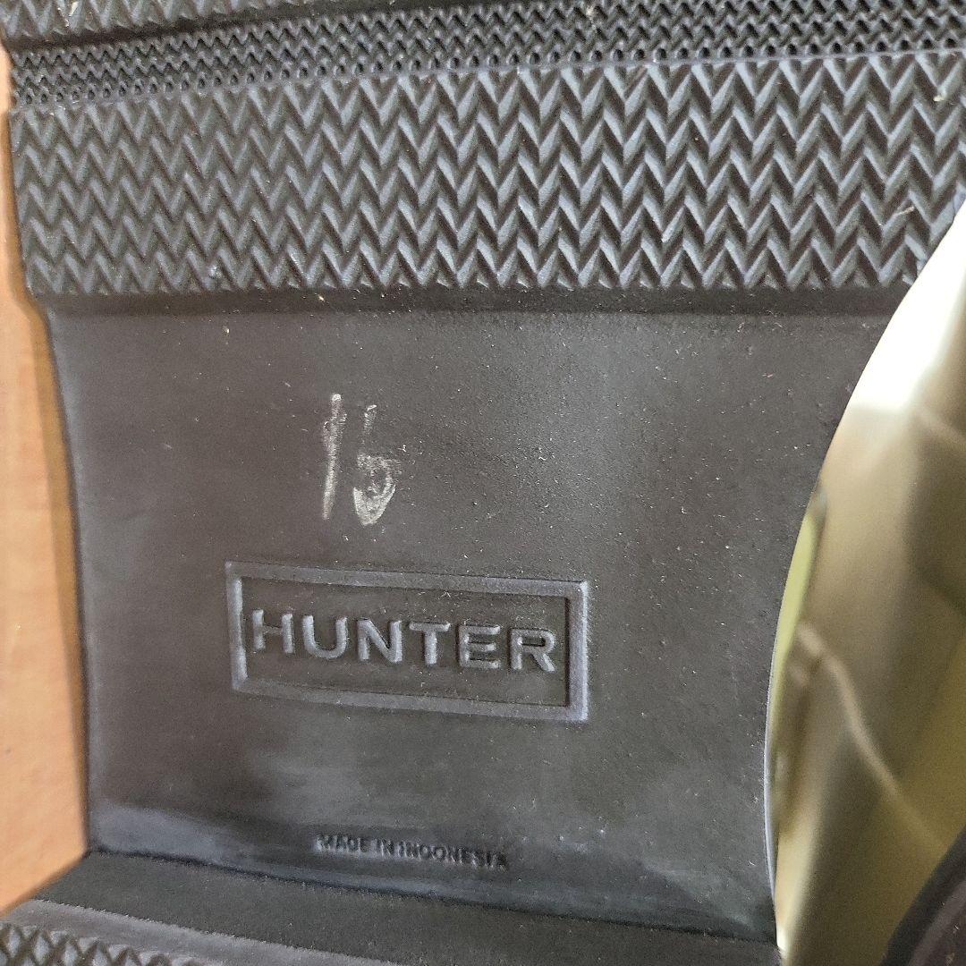 HUNTER 長靴 オリーブグリーン UK8 日本サイズ26.5cm　新品未使用
