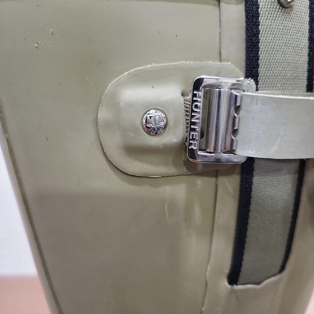 HUNTER 長靴 オリーブグリーン UK8 日本サイズ26.5cm　新品未使用