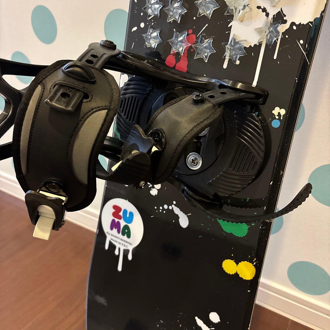 キッズ用スノーボード　ビンディングセット