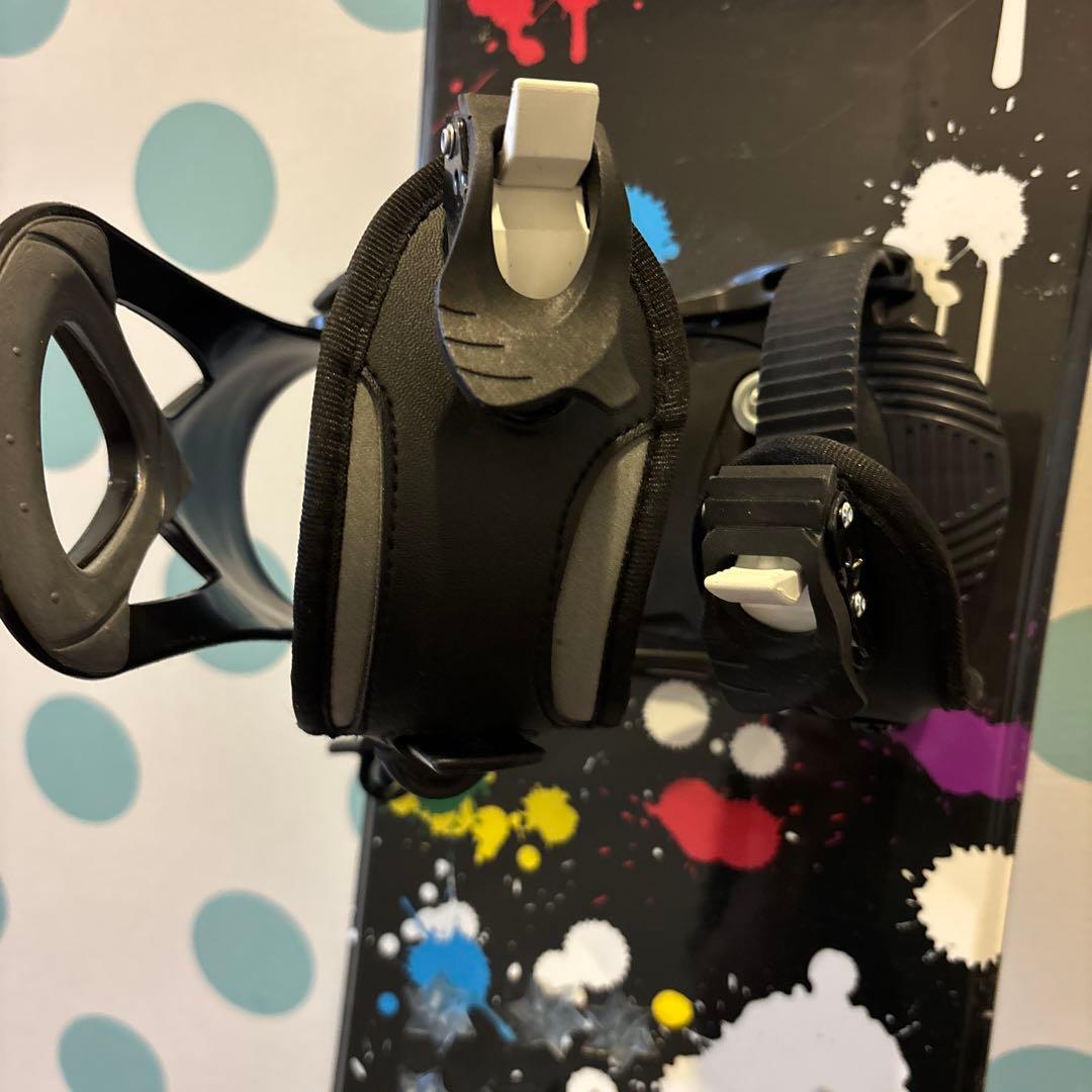 キッズ用スノーボード　ビンディングセット