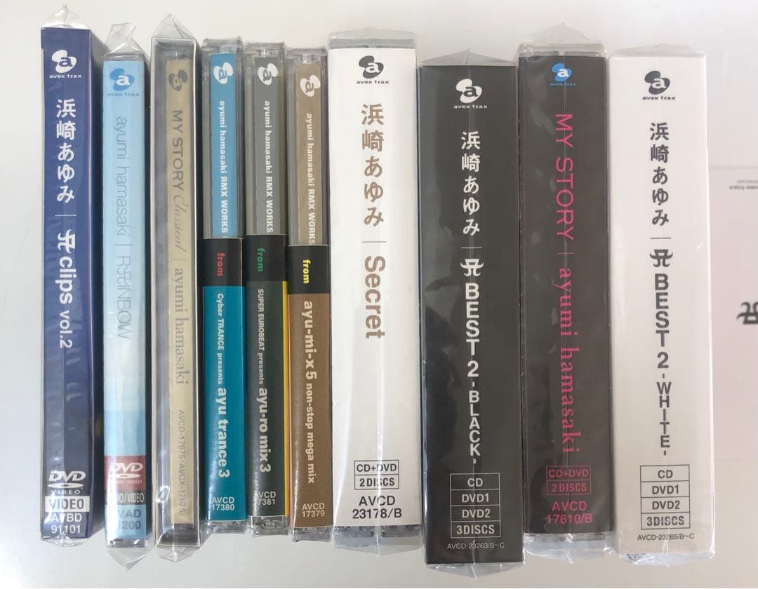 未開封品　浜崎あゆみ　 CD DVD  10枚