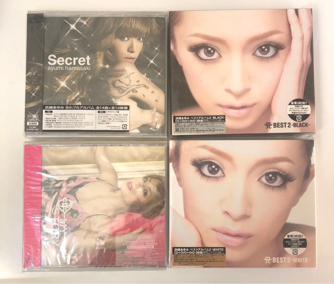 未開封品　浜崎あゆみ　 CD DVD  10枚
