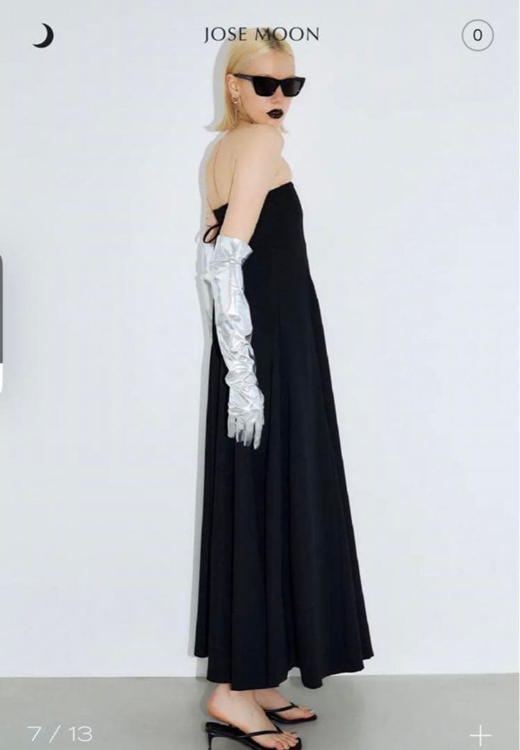 ［最終値下］josemoon TUBE FLARE DRESS ブラック