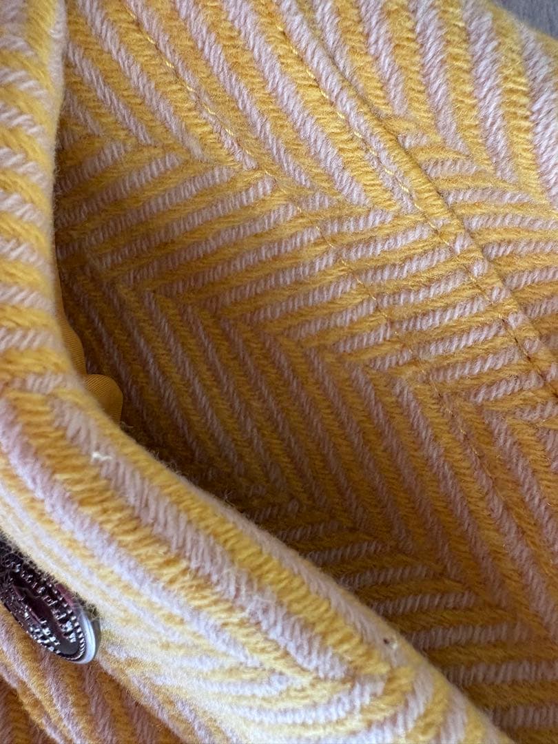 【美品】BURBERRY BLUE LABEL ダブルブレスト ピーコート 36