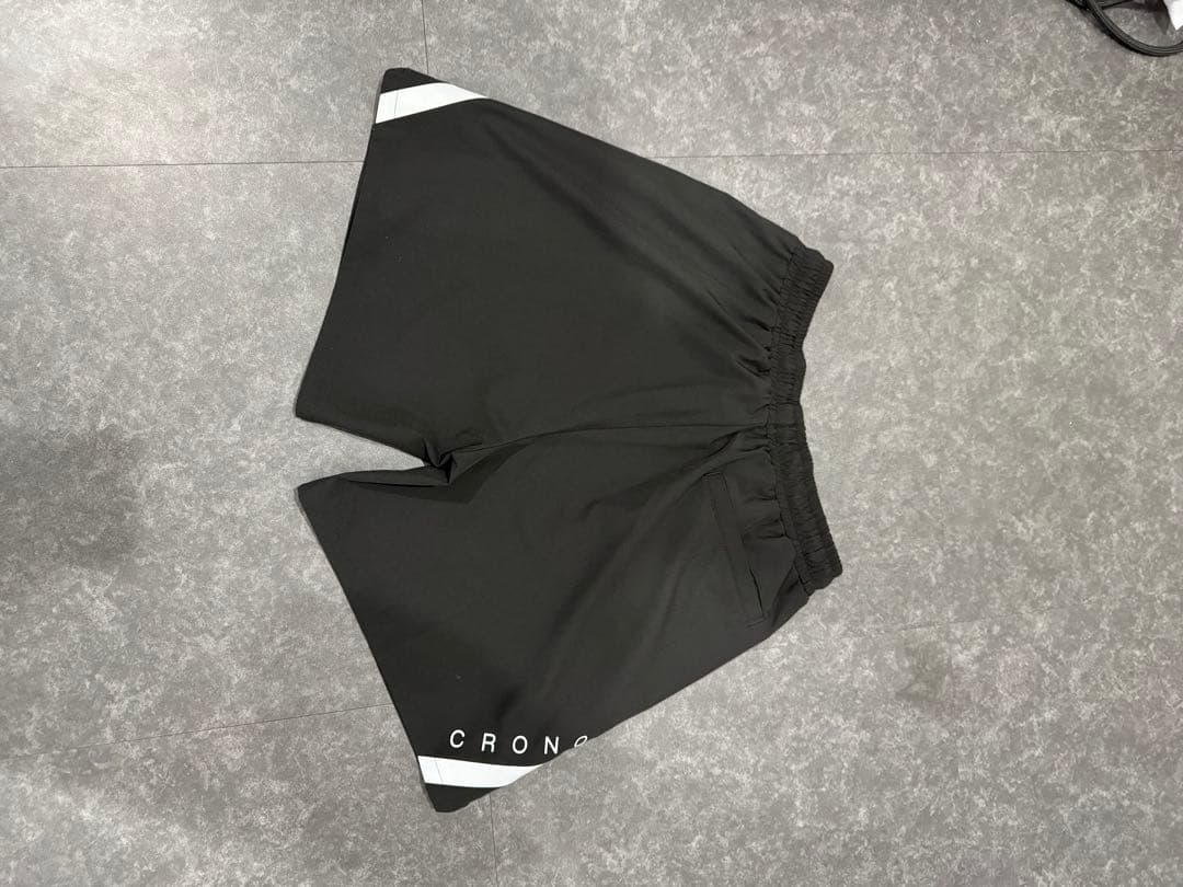 CRONOS ブラック ショートパンツ cronos