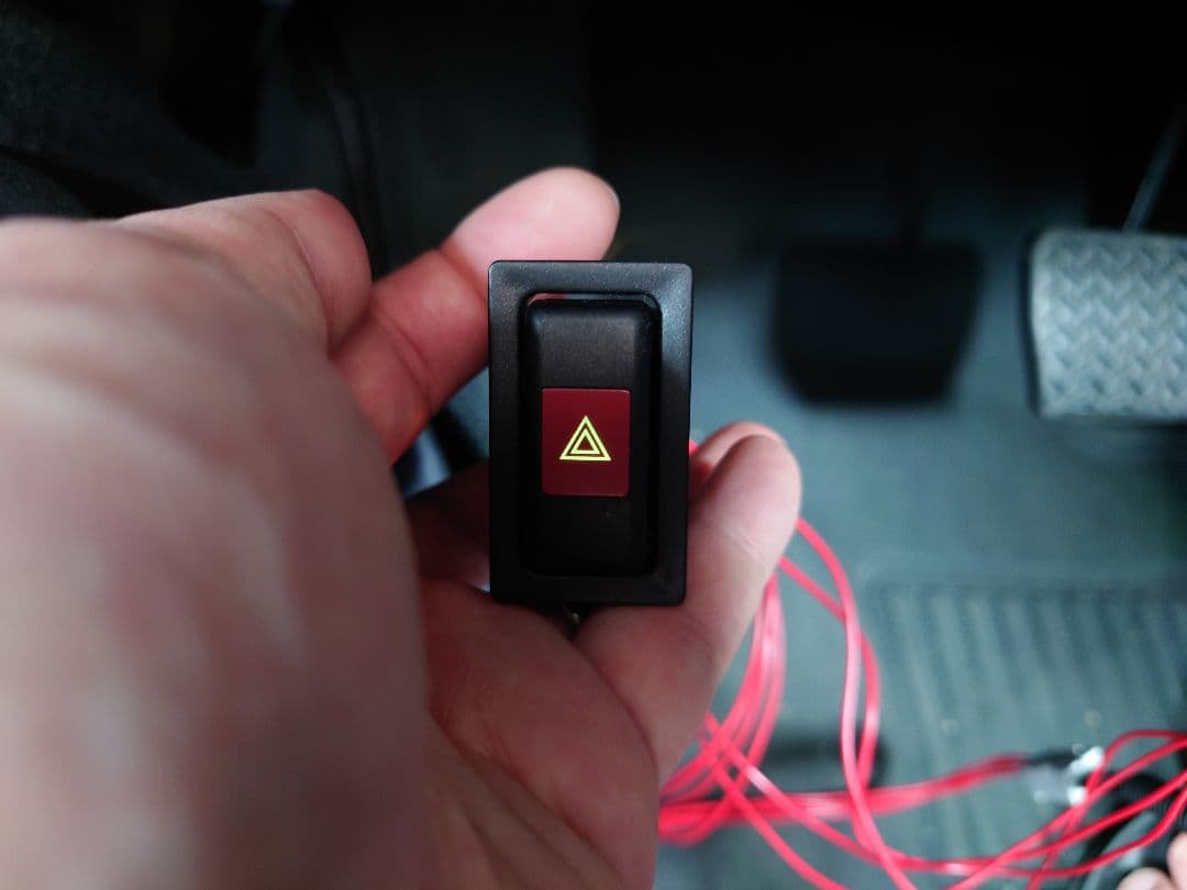 再販 GRJ76K GRJ79K ランドクルーザー70 ハザードスイッチ 増設