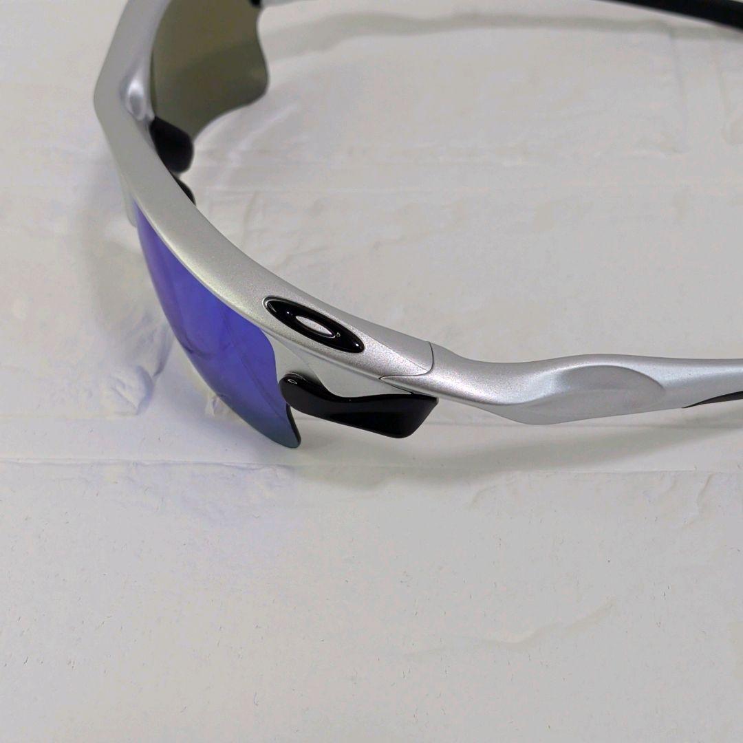 美品✨️　OAKLEY　サングラス　FAST JACKET シルバー　交換レンズ