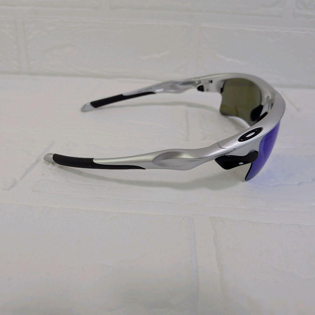 美品✨️　OAKLEY　サングラス　FAST JACKET シルバー　交換レンズ