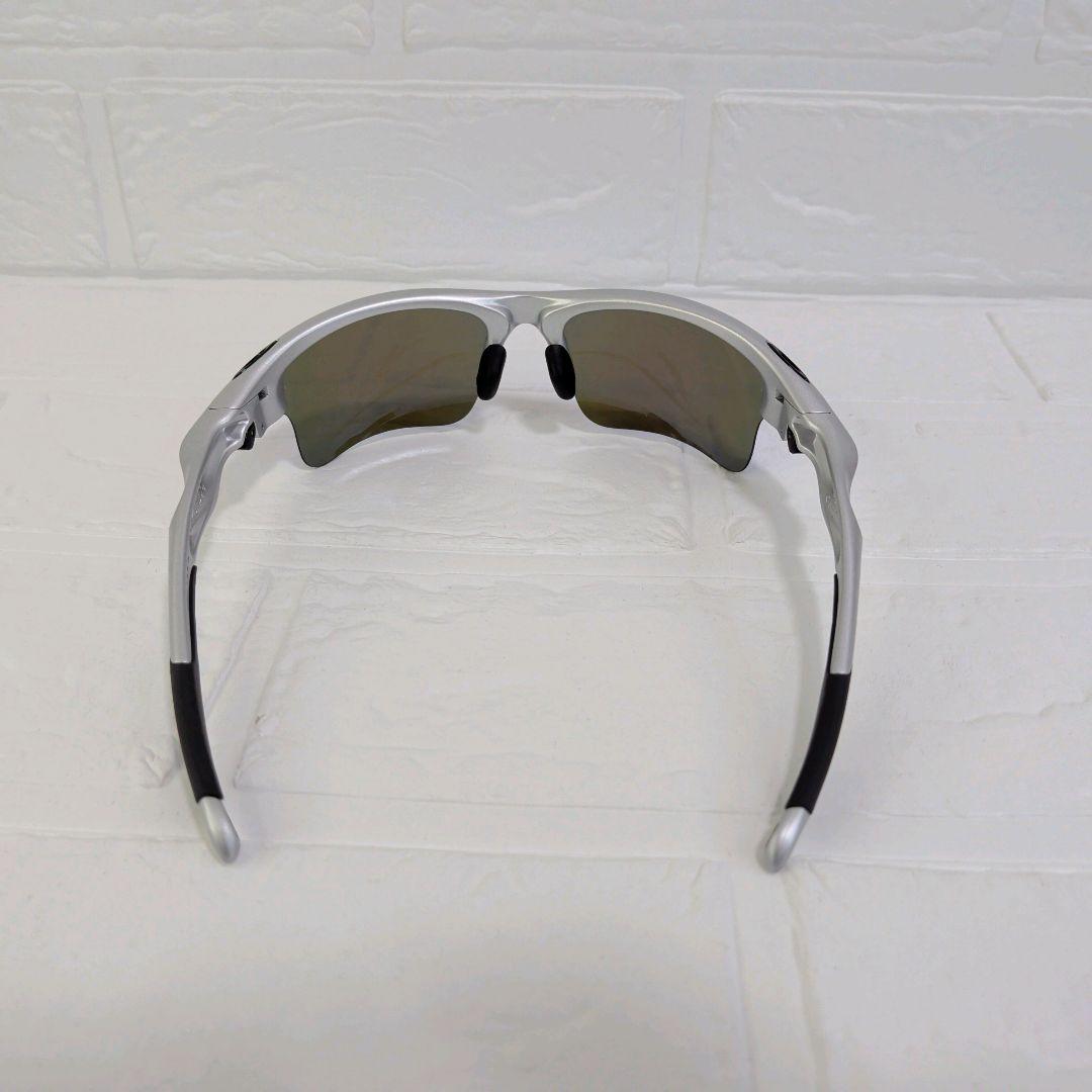 美品✨️　OAKLEY　サングラス　FAST JACKET シルバー　交換レンズ