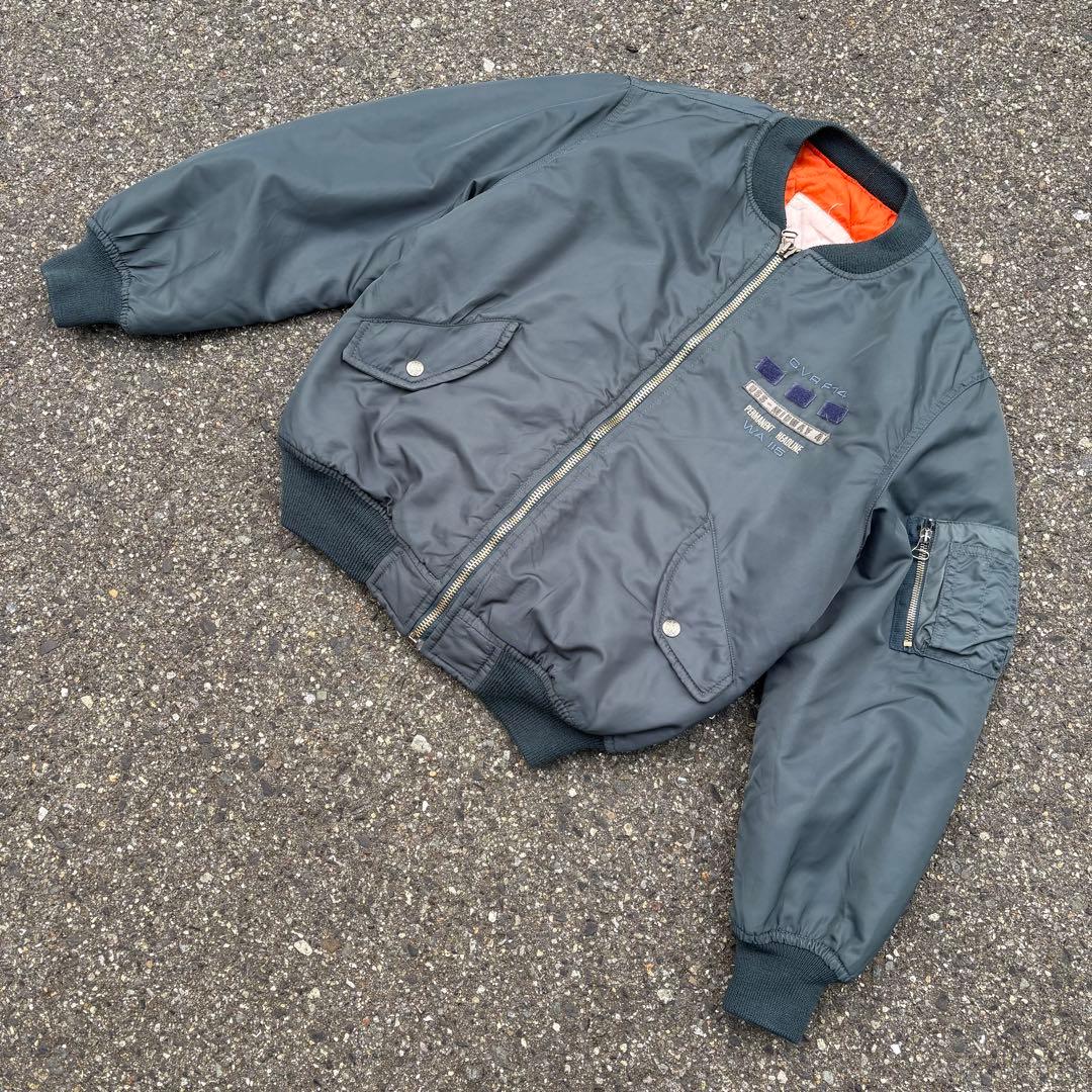 MA-1 フライトジャケット イタリア製　サイズS