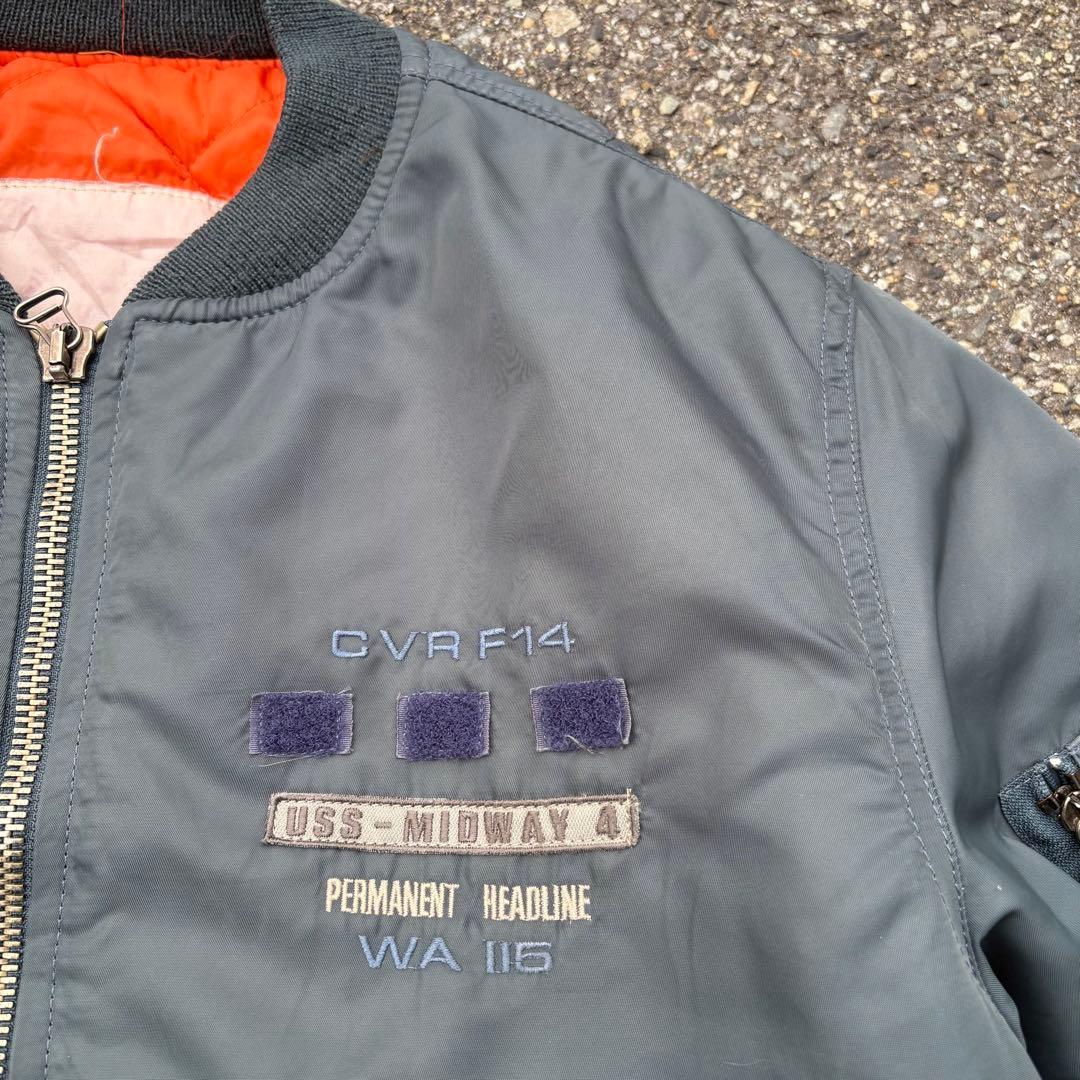 MA-1 フライトジャケット イタリア製　サイズS