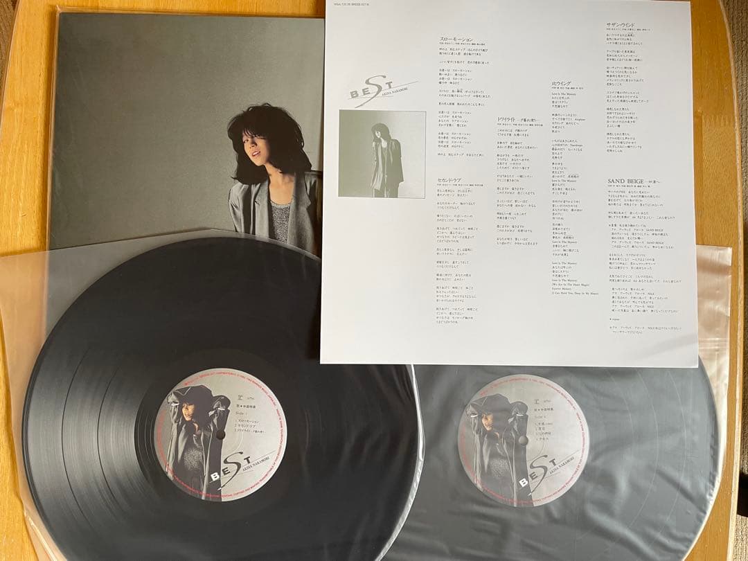 中森明菜 BEST Ⅰ＆Ⅱ 2020年『レコードの日』限定 45回転2LP 黒盤