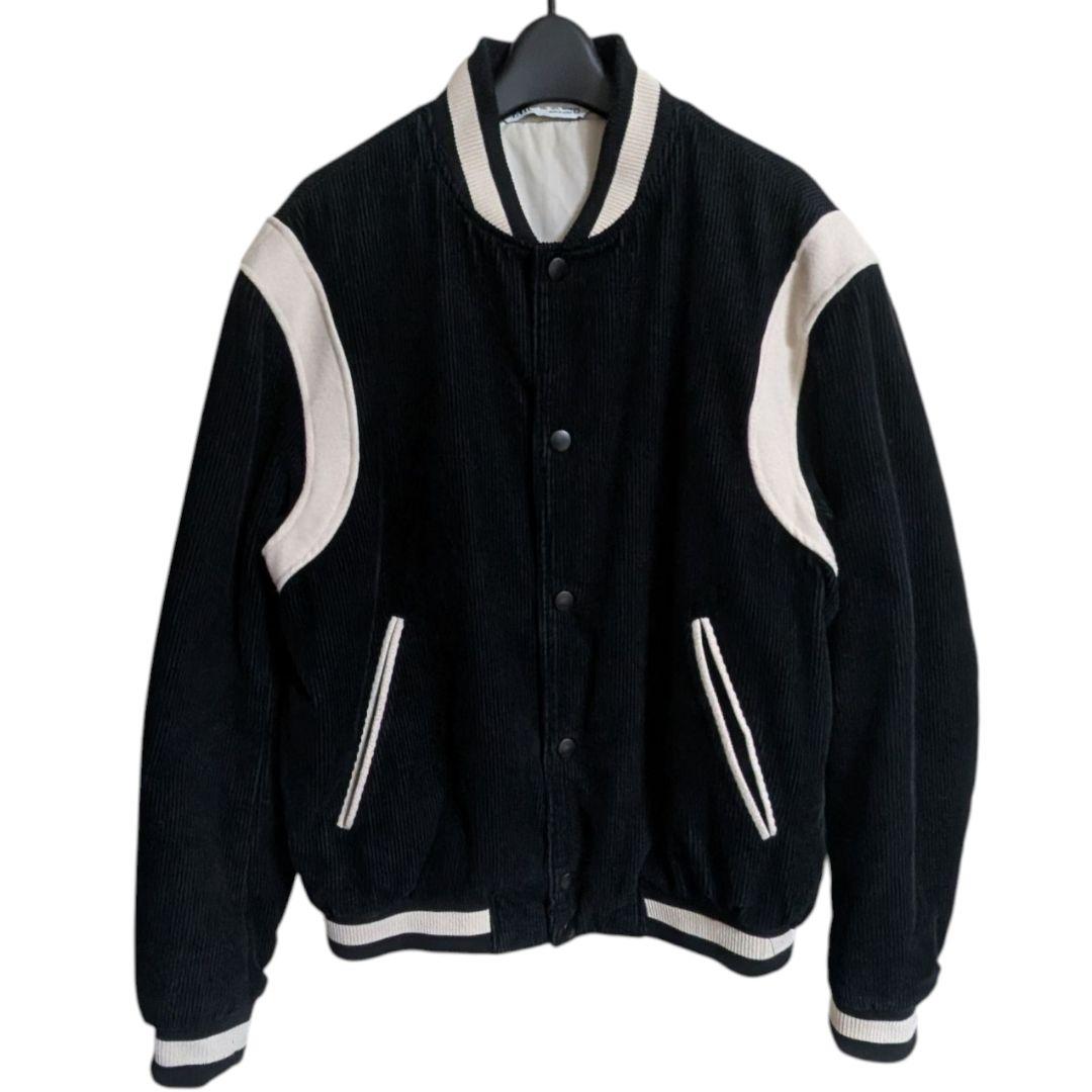 ZARA テディジャケット コーデュロイ 黒 ブラックL