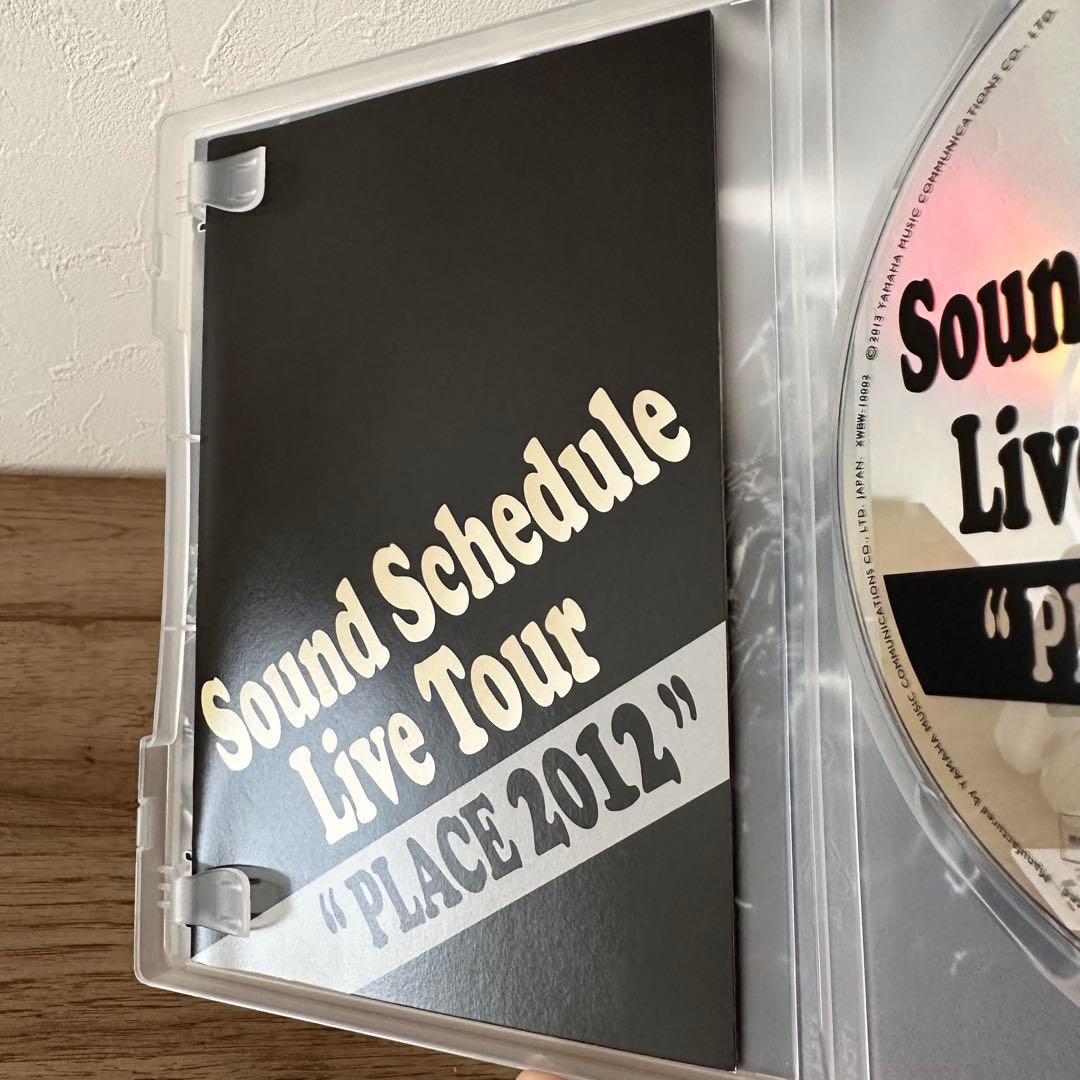 ミュージック sound schedule live tour\"PLACE2012\"DVD