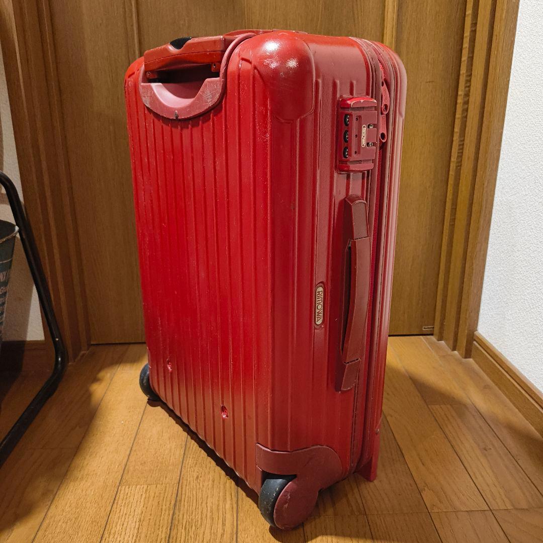 RIMOWA サルサ レッド 2輪 35L 機内持込サイズ