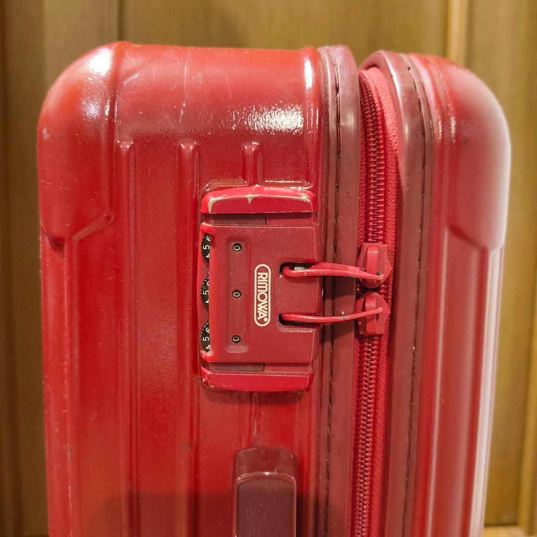 RIMOWA サルサ レッド 2輪 35L 機内持込サイズ
