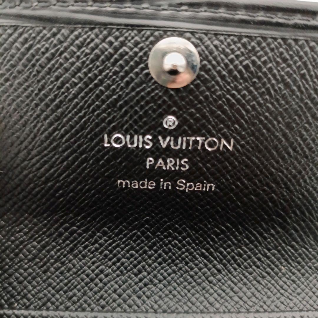 ルイヴィトン エピ ミュルティクレ4 ノワール ブラック　4連キーケース